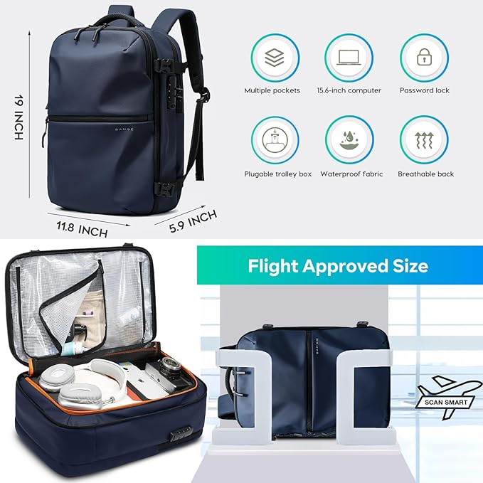 BANGE Stylish Urban Backpack Offers Multiple Compartments and Fashion-forward Design for Modern Lifestyles