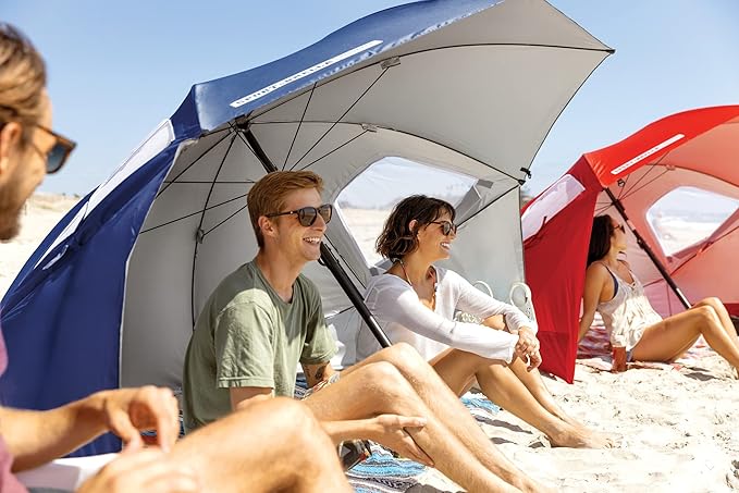 Sport-Brella Premiere XL UPF 50+ Umbrella Shelter for Sun and Rain Protection