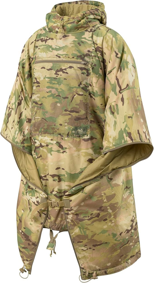 Helikon-Tex Swagman Roll Military Poncho - Multi-purpose Poncho & Emergency Poncho - Survival Gear - Woobie Blanket & Jacket