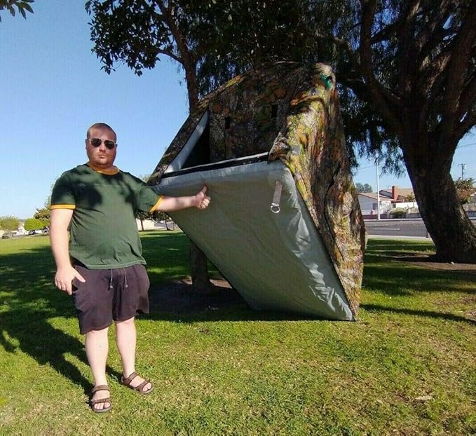 AIR Tight Waterproof Inflatable Camping Truck Bed Tent W/Pump