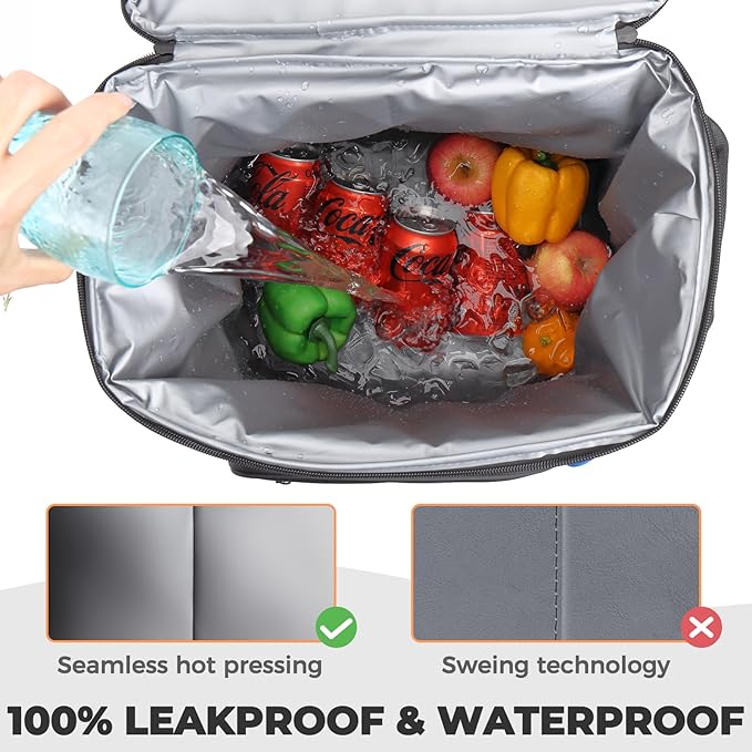 Heytrip Backpack Cooler 36/54 Cans, Insulated Portable Large Leakproof Waterproof Cooler Bag, 20 Hours Cold Retention for Lunch Camping Travel Beach Picnic