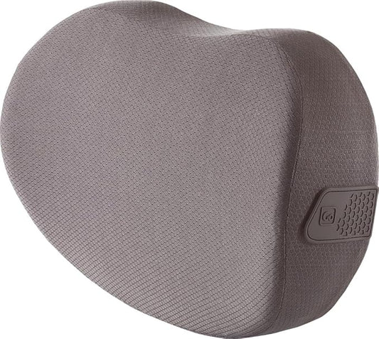 Go Travel Memory Dreamer Universal Pillow, Travel Pillow for Uninterrupted Sleep and Lumbar Support, Deluxe Memory Foam Pillow for Airplane, Bus, Car, and Train, Travel Essentials, Gray