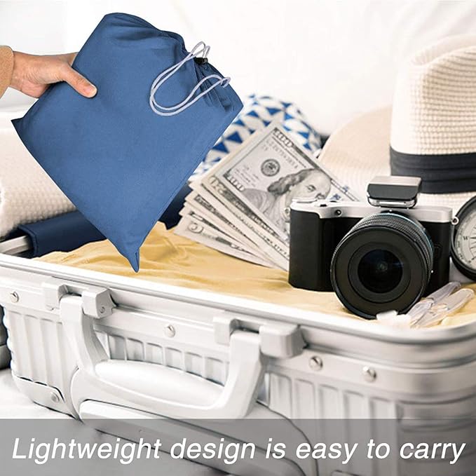 Sleeping Bag Liner, Lightweight Portable, Soft Travel and Camping Sheet, with Compact and Carry Bag, for Travel, Hotel