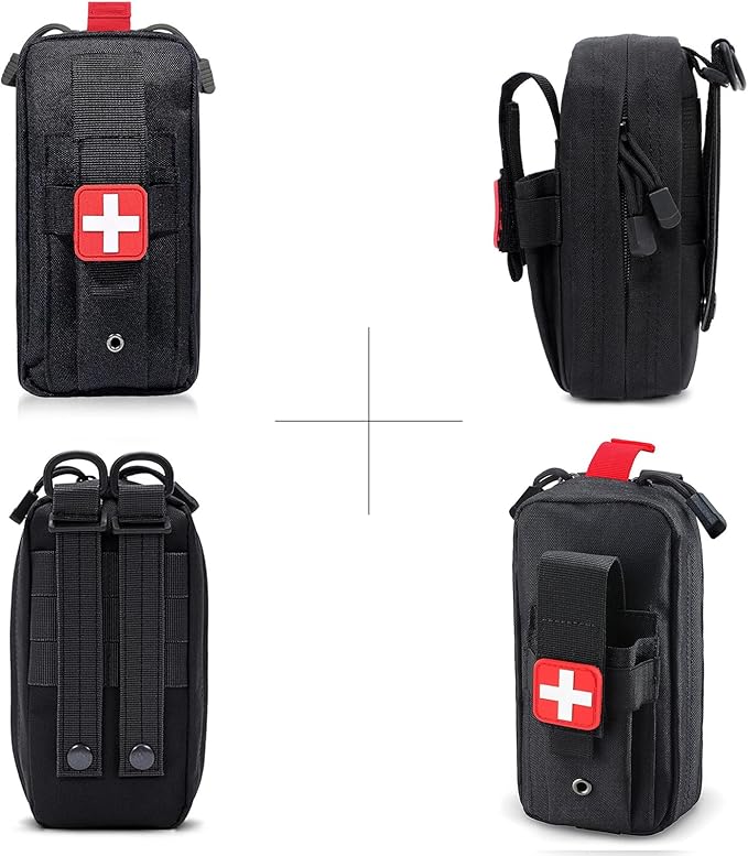 ifak Pouch Small Molle First aid Bag Empty Trauma Medical Bag Tactical Belt Pouch