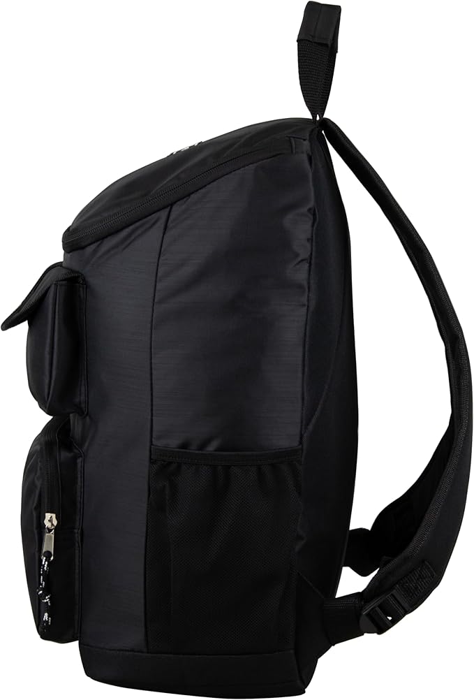 FUEL Storm Multi-Pocket Cargo Backpack with High Capacity Top-Loader Entry - Black