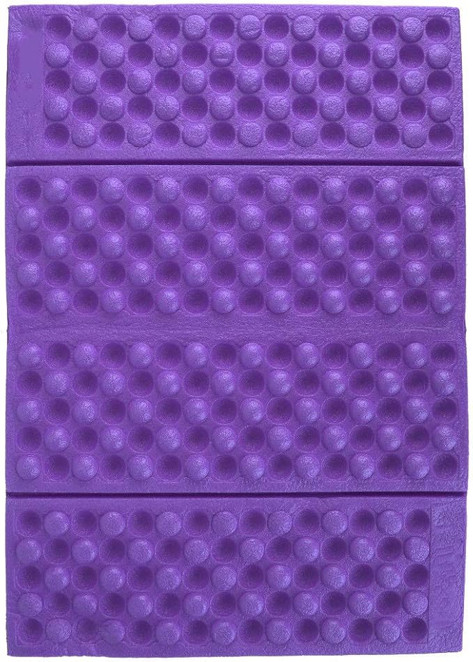 VGEBY1 Camping Foam Pad, Foldable Seat Cushion Waterproof Folding Camping Mat Foam Seat Pad (+Black)