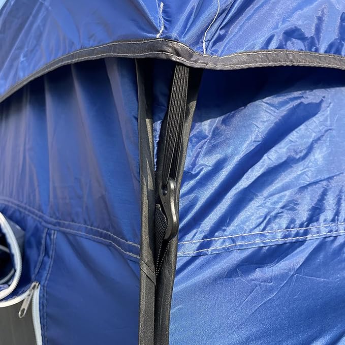 Camping Tent Scar Tents for Vehicles Tailgate Awning Tents, Car Camping Rear Tent with Rain Layer and Carry Bag, Pop-Up Truck Bed Tent for Camping, Accommodate, Tra