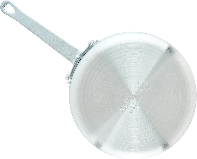Winco Heavy-Duty Aluminum Tapered Sauce Pan, 3mm, 2.5 Quart