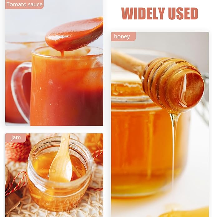 Veemoon 4pcs Refillable Plastic Honey Jars 250g Pet round Bottles with Squeeze Nozzle Leak-proof Honey Dispenser for Kitchen Food Storage and Syrup Dispensing