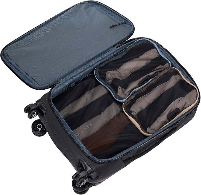 Thule Packing Cube, Size Small, Transparent Fabric, Organize Essentials, Easy to Pack, YKK Zippers