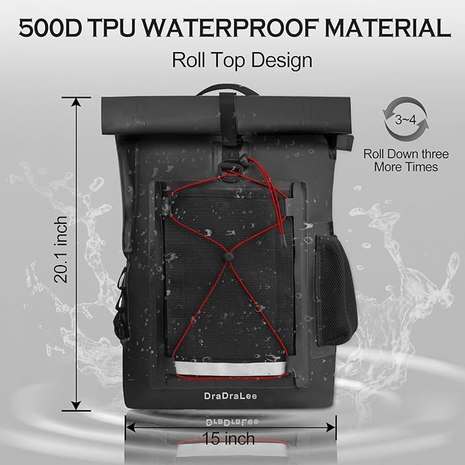 Waterproof Backpack Kayak Dry Bag Backpack Waterproof 30L