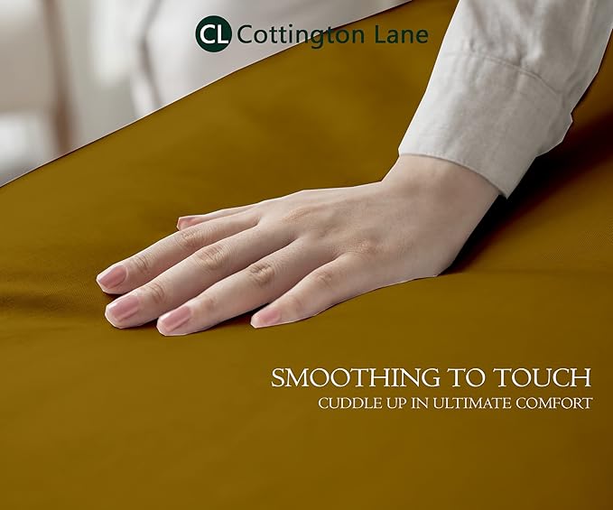 Cot Fitted Sheet 28 x 75, 100% Egyptian Cotton, 1 PC Cot Size Bottom Sheet Only, Perfect for Narrow Twin, Camp Bunk, Army Cots, Trifold Mattress, Camping Cot, Guest Bed Replacement(Sand Taupe)