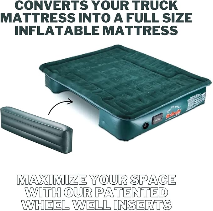 Pittman - Truck Bed Air Mattress Inserts - Side Inserts for Airbedz Battery Pump Green 200 Series Truck Air Mattress - Gen 2 Inserts - PPI-PV_AC5_G2