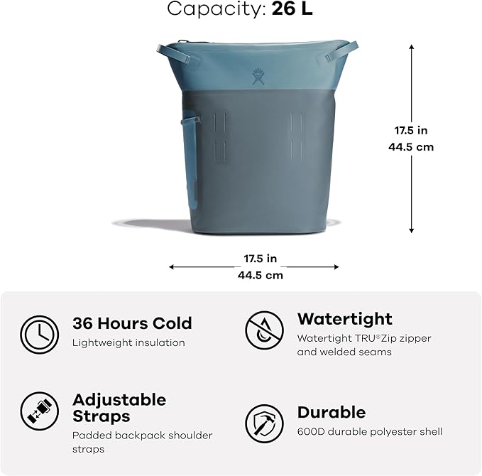 Hydro Flask 20 L Day Escape Soft Cooler Pack Black