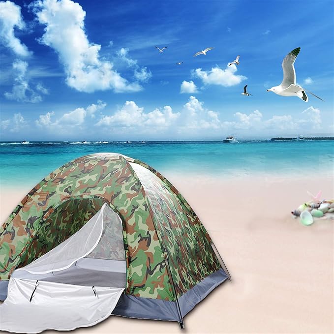 Large Camping Instant Tents,Automatic Waterproof Family Camping Tent,Easy Setup Camping Tents,Lightweight Backpacking Tent,for Outdoor Beach Hunting Hiking Travel