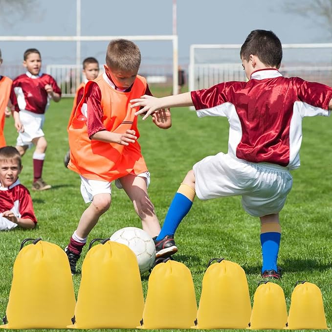 iMucci Upgrade Waterproof Drawstring Bag Sack Nylon Bag Ditty Bag for Gym Traveling, Hiking, Yoga, Shopping