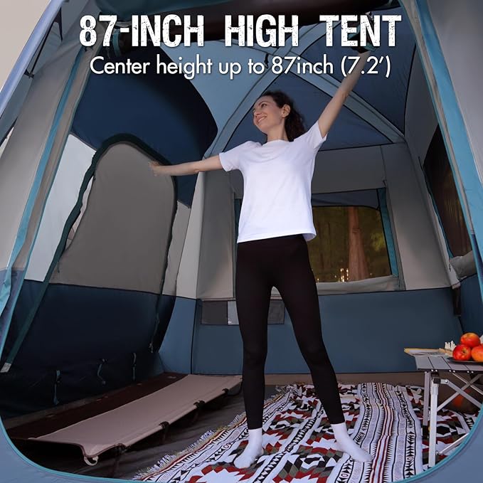 Portal 5-Person SUV Tent with Porch, 2-in-1 Car Camping Tent, Water-Resistant & Windproof, Trunk Tent for Travel & Outdoor Adventures