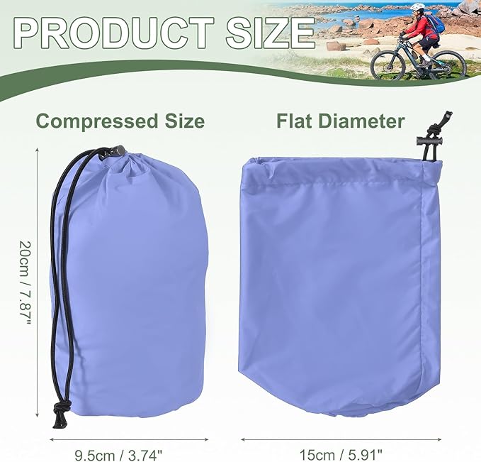 Stuff Sack, Sleeping Bag Storage Sack, Waterproof Outdoor Storage Ultralight Portable Drawstring Storage Bag