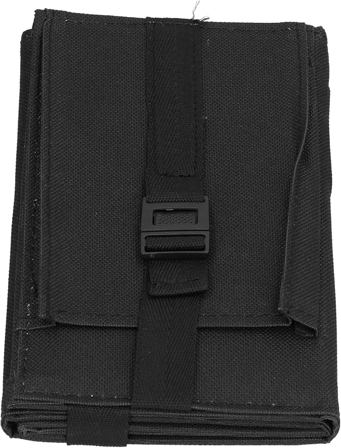 Backpack 20W USB Solar Panel - Foldable Portable Charger with Oxford Fabric, Intelligent Charging for Outdoor Devices (Black)