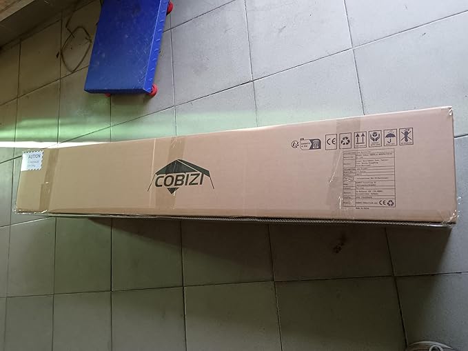 COBIZI 10x10 Pop Up Canopy Tent with Awning,Heavy Duty Canopy UPF 50+ All Season Wind Waterproof Commercial Outdoor Street Vendors Party Tents for Parties Canopy with Carry Bag(10 x 10 ft Gray)