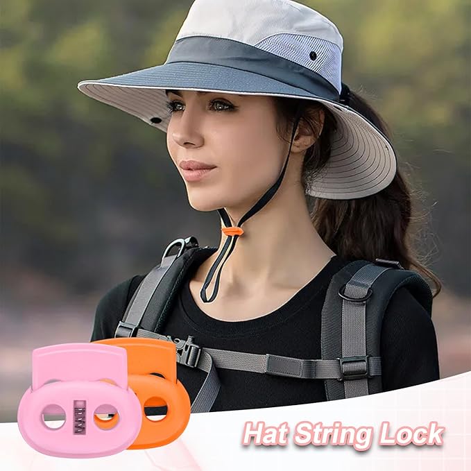 25Pack Assorted Color Plastic Cord Locks for Drawstring, Paracord Spring Toggle Stopper Clasp Elastic Shoeslace Lock Sweatpants Gloves Bungee Swim Goggles Hoodie String Clips Replacement