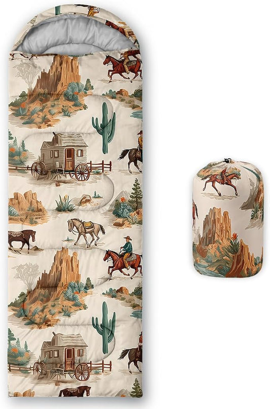 AILONEN Girls Pink Camping Sleeping Bags,Lightweight & Waterproof,3 Season Warm & Cool Weather,Cute Bow Duck Print Sleeping Bags for Kids,Girls,Adults Travelling,Outdoors