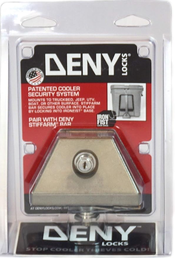 DENY Ironfist Cooler Security Lock Base