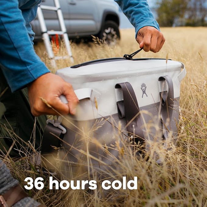Hydro Flask 18 L Day Escape Soft Cooler - Reusable Travel Bag Tote - Insulated
