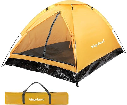 1-2 one Person Two Persons Small Camping Tents for Hiking with rainfly, Esay Set up Dome Tent with Carrying Bag,Basic Portable Camping Small Tents for Backpacking