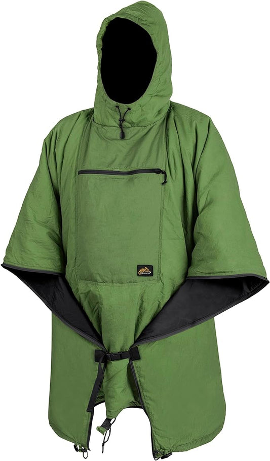 Helikon-Tex Swagman Roll Military Poncho - Multi-purpose Poncho & Emergency Poncho - Survival Gear - Woobie Blanket & Jacket