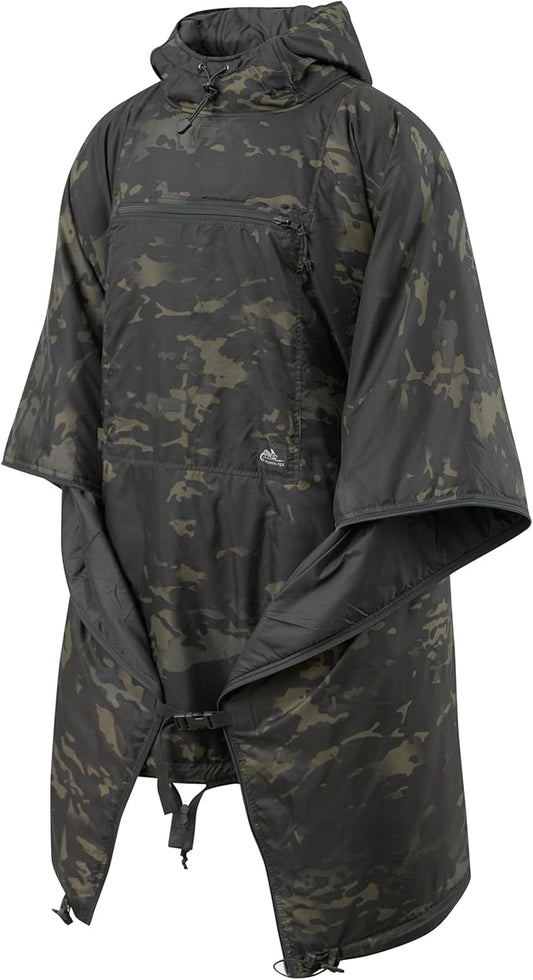 Helikon-Tex Swagman Roll Military Poncho - Multi-purpose Poncho & Emergency Poncho - Survival Gear - Woobie Blanket & Jacket