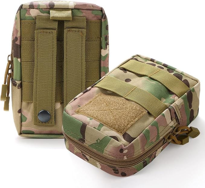 Gogoku 4-Pack Molle Pouch Tactical Molle Pouches Compact Utility EDC Waist Bag Pack