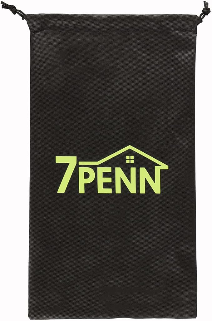7Penn Spiral Ground Anchors - 10 Inch Tent Stakes Heavy Duty Ground Screw Anchor Twist Stakes, 4 Pack