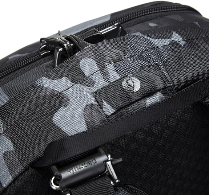Pacsafe Vibe 25L Anti Theft Travel Pack Casual Daypack, Black