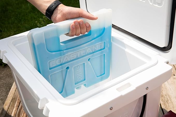 Coastland Delta Series Rotomolded Coolers, Premium Everyday Use Insulated Cooler, Ideal Portable Ice Chest Available in Multiple Capacities & Colors