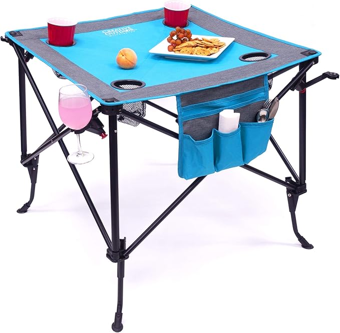 Creative Outdoor Folding Wine Table | Portable | Camping Beach Picnic & Patio