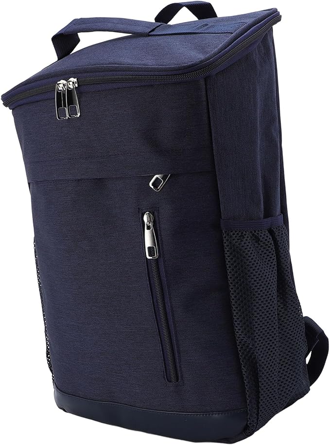 Dioche Cooler Backpack Cooler Backpack, Large Capacity, Leakproof, Multipocket Outdoor Picnic, Rainproof Design, Suitable for Beach Camping, Family Gatherings, Blue. (Blue)