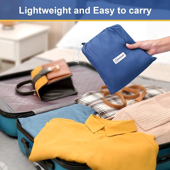 Sleeping Bag Liner, Ultralight Travel Sheet with Zipper and Compact Carry Bag, Portable Sleeping Camping Sheet, Soft Sleeping Bag Sack for Hotel, Hiking, Tenting, Camping