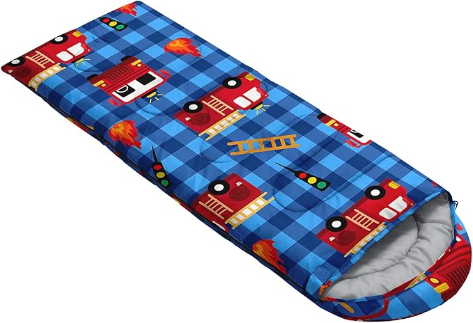 QOOMO Camping Sleeping Bags,3 Season Warm & Cool Weather,Lightweight,Waterproof Sleeping Bags for Adults & Kids,Traveling,and Outdoors,Camping Gear Equipment