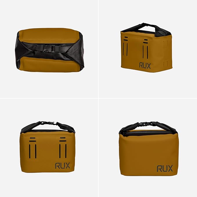 RUX 5L Cooler Cube - Our Small Cooler Bag is A Compact, Insulated Soft Cooler Perfect for Camping, Daily Carry, Or Van Life. Weatherproof, Modular, and Built to Go Anywhere.