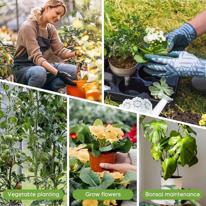 10 Pack Stackable Monstera Plant Support, Garden Plant Stakes for Indoor Outdoor Plants, Climbing Plant Support Structures Moss Pole Monstera Plant Holder Sticks Support Tall Potted Plants (10 Pack)