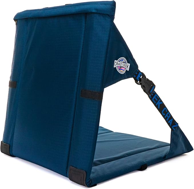 Crazy Creek Original Chair Perfect for Stadium Seats, Camping, Hiking & More, Comfort on All Terrains, Adjustable Straps, Lightweight Design, Water-Resistant