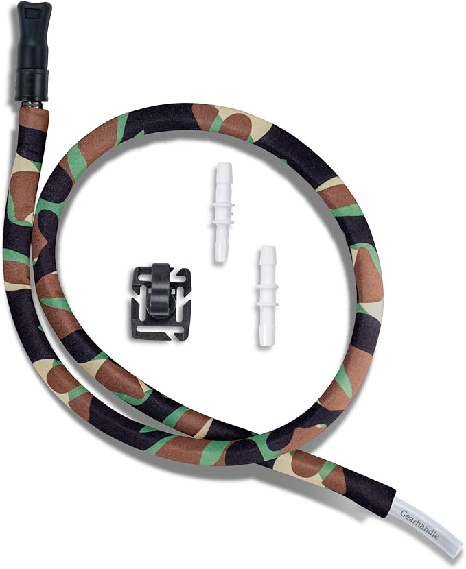 Drink Tube Replacement or Extension for Replacing Your Hydration Backpack Water Bladder Drink Tube. Add or Extend to Your Current Water Bladder Drink Tube Hose.