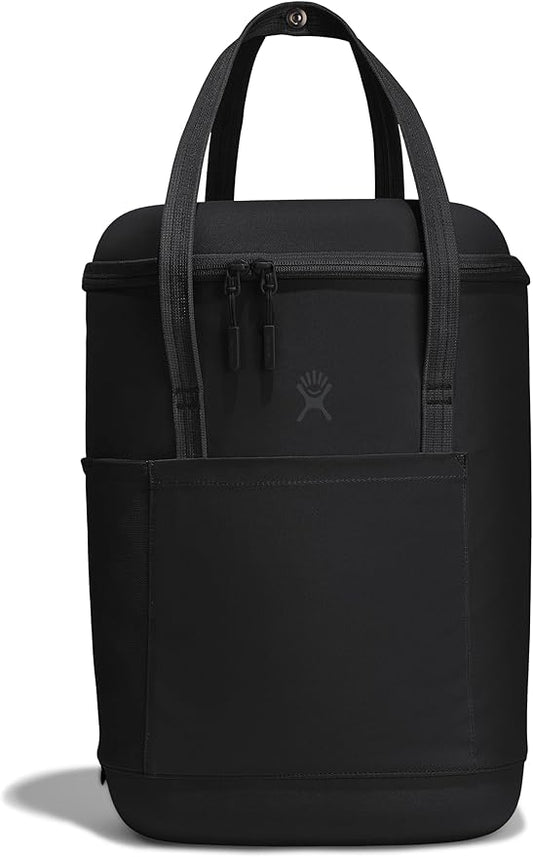 Hydro Flask Cooler Backpack - Insulated Portable Soft Cooler - 20 L Capacity in Black