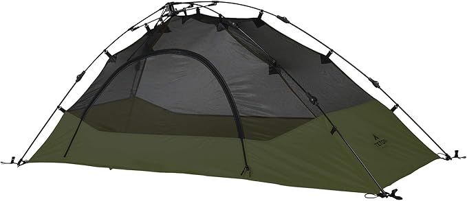 Teton Sports Vista Quick Tent; Dome Camping and Backpacking Tent; Easy Instant Setup; Clip-On Rainfly Included