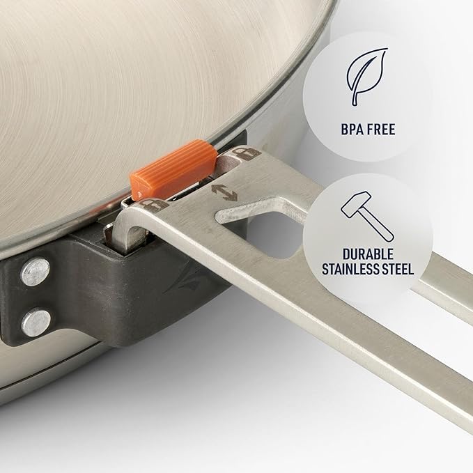 Sea to Summit Detour 10-Inch Stainless Steel Camping Pan