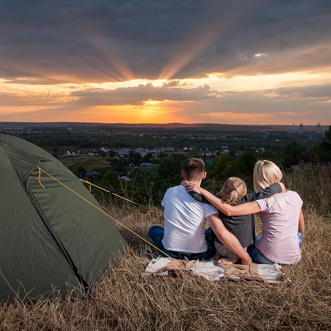 Reflective Paracord 550 lb, 7 Strand Paracord Rope 250ft 4mm, Nylon Parachute Cord for Camping, Lake Blue