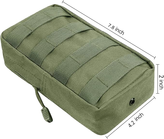 Gogoku 4-Pack Molle Pouch Tactical Molle Pouches Compact Utility EDC Waist Bag Pack