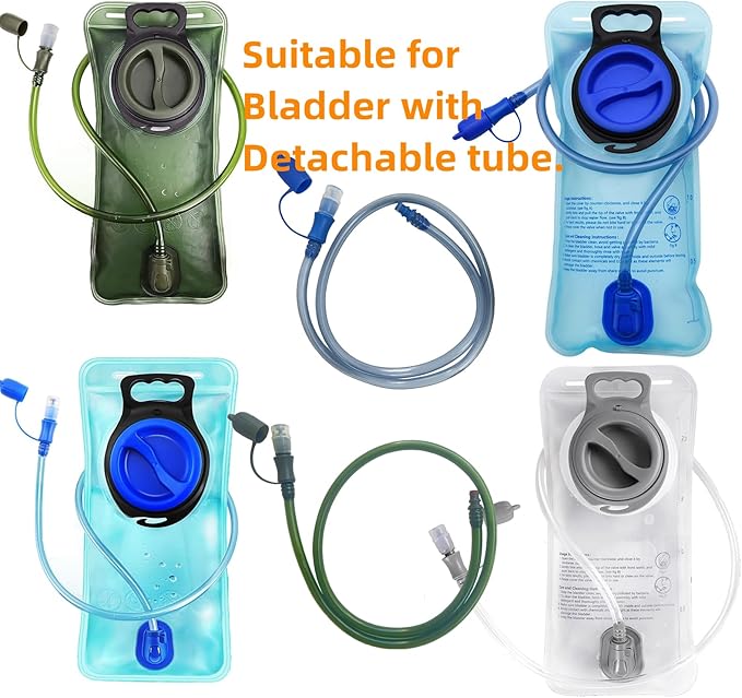 Hydration Bladder 2Litre Water Bladder Leak Proof Water Reservoir,BPA Free Hydration Pack Replacement,Sports Travel Reservoir Hydration Bag Pack Hiking,Outdoor…