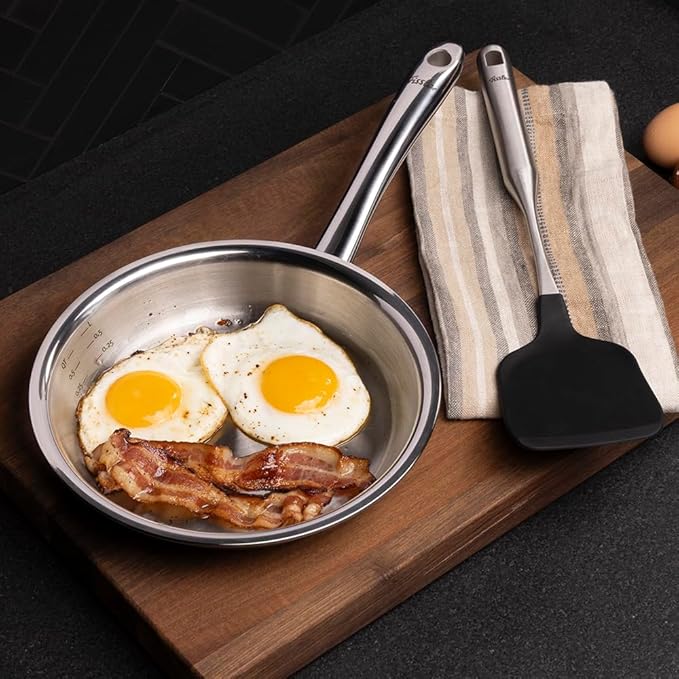 Fissler M5 Pro-Ply 5-ply Stainless Steel Frying Pan, 8 Inch